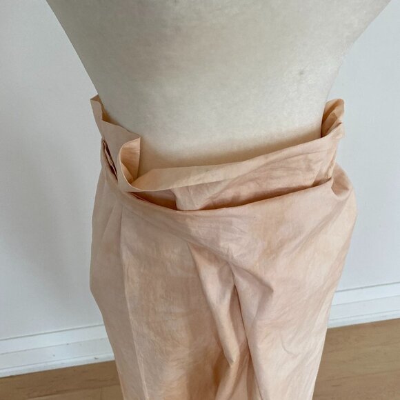 CHRISTIAN Wijnants BNWT Peach Skirt Tie Dye sz 8 - Picture 12 of 12